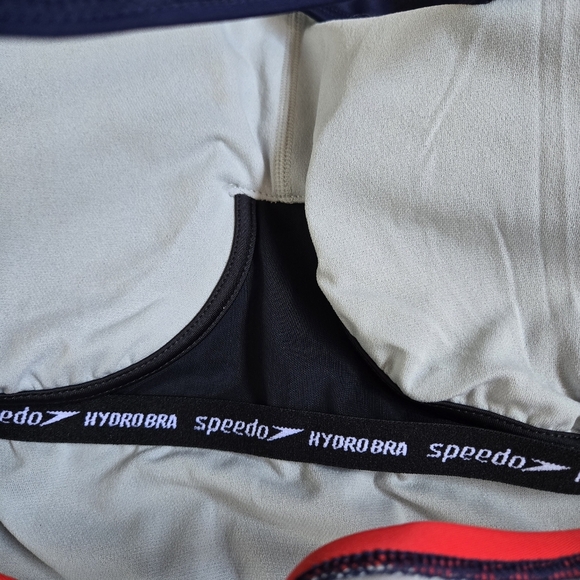 Speedo Quantum Splice One Piece Swimsuit Women 14 Athletic Swimming Surf UPF 50+ - Picture 9 of 15